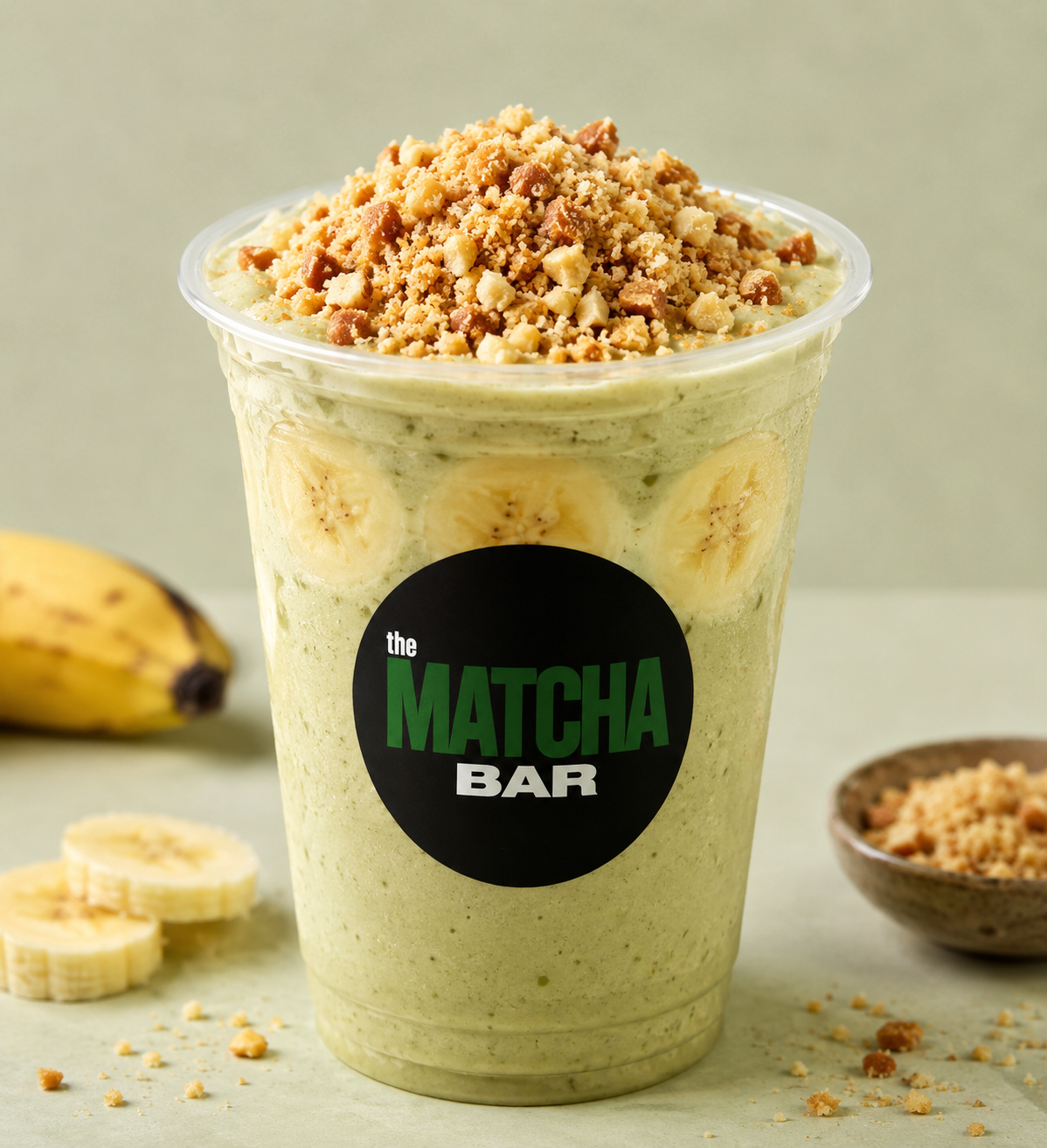 Banana Nut Bread Matcha